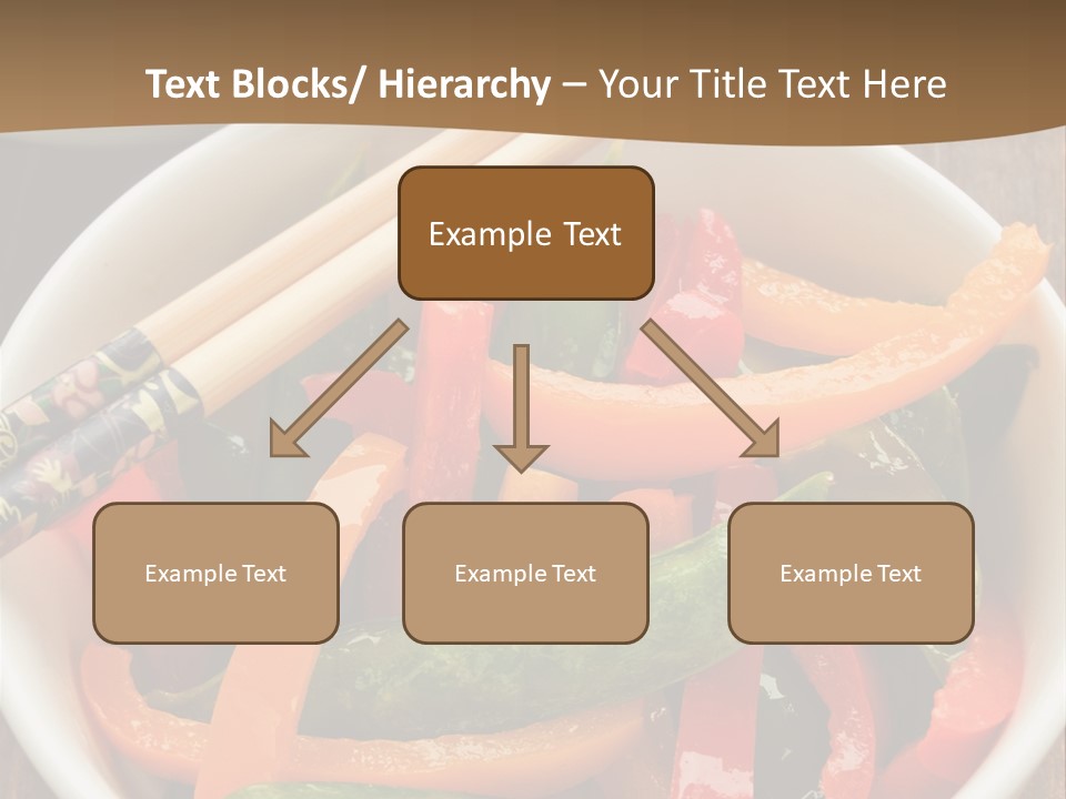 Yellow Fried Bowl PowerPoint Template