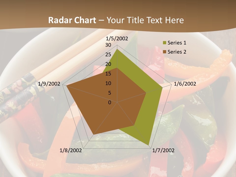Yellow Fried Bowl PowerPoint Template