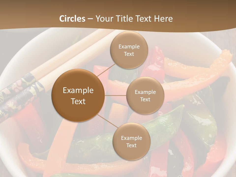 Yellow Fried Bowl PowerPoint Template