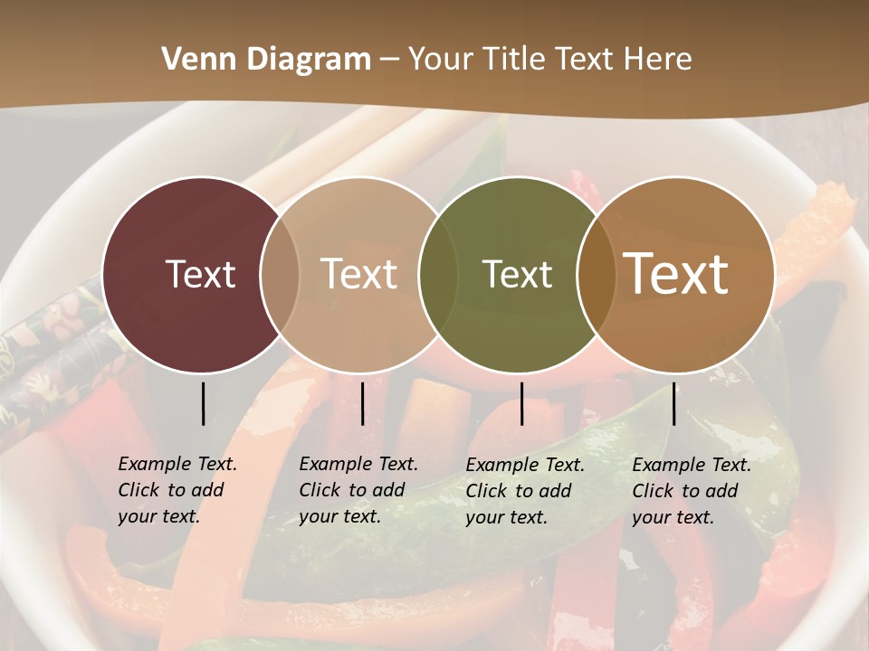 Yellow Fried Bowl PowerPoint Template