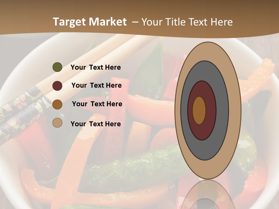 Yellow Fried Bowl PowerPoint Template