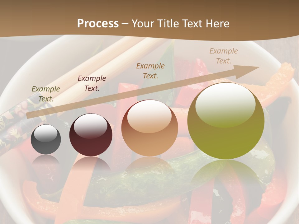 Yellow Fried Bowl PowerPoint Template