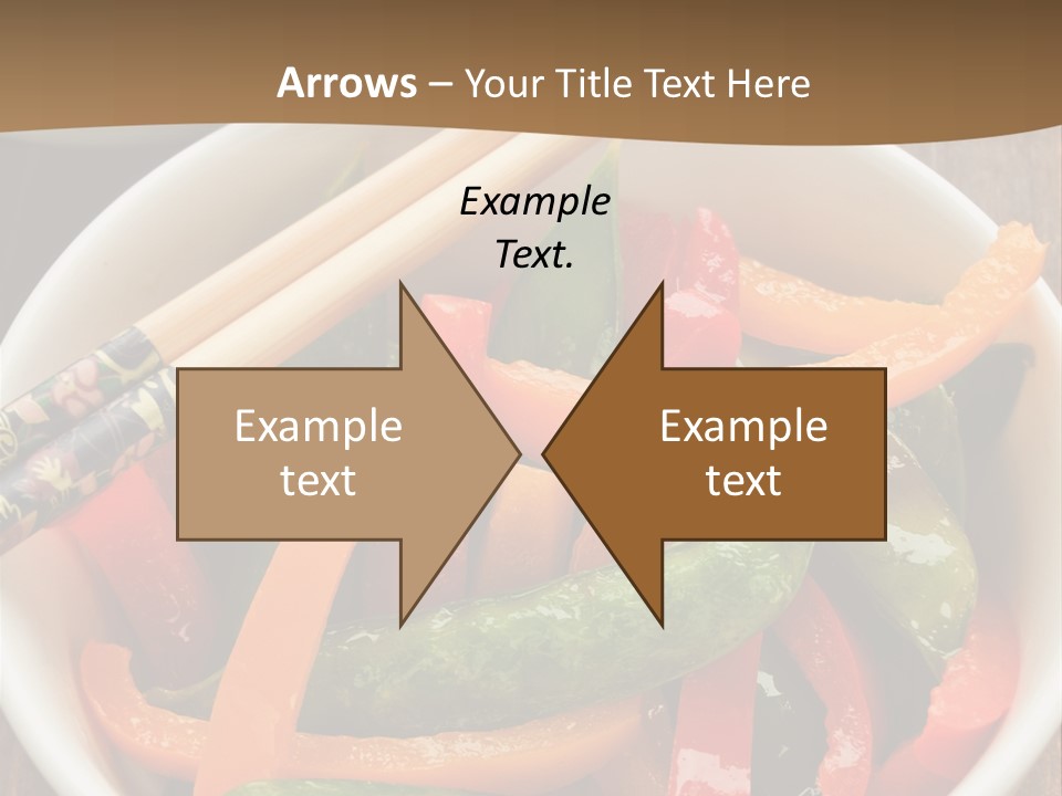 Yellow Fried Bowl PowerPoint Template