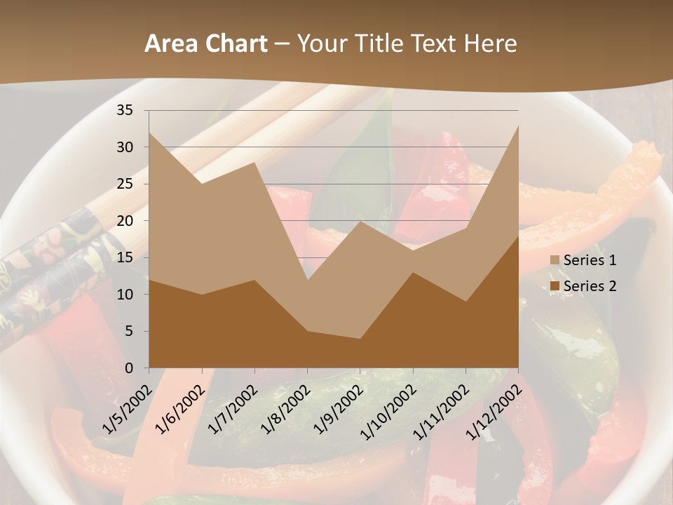 Yellow Fried Bowl PowerPoint Template