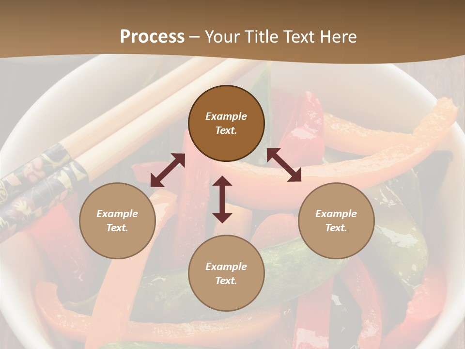 Yellow Fried Bowl PowerPoint Template