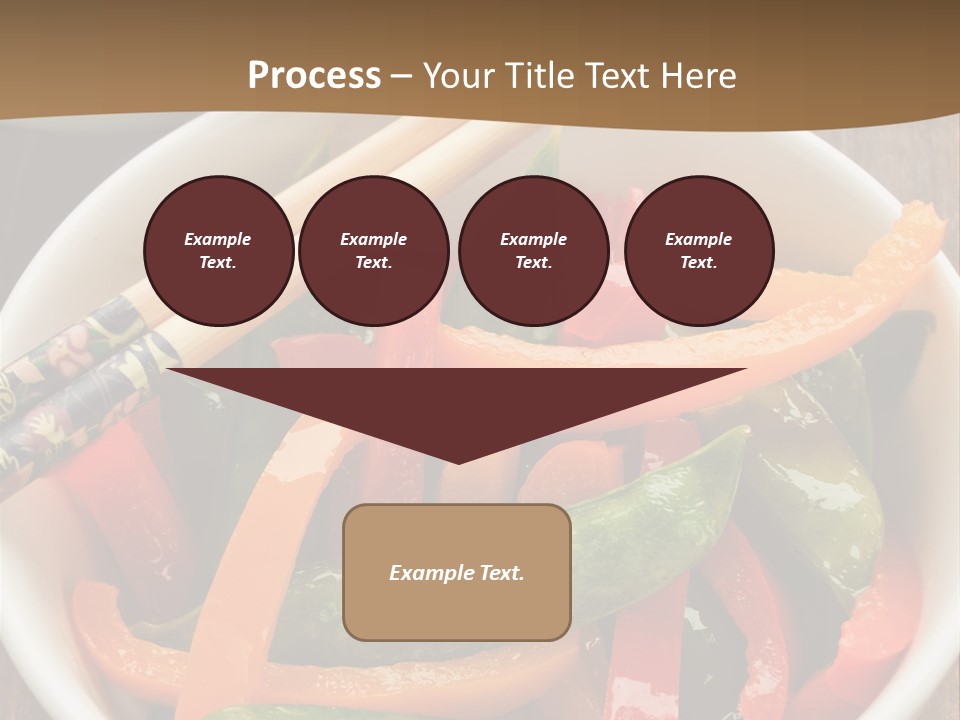 Yellow Fried Bowl PowerPoint Template