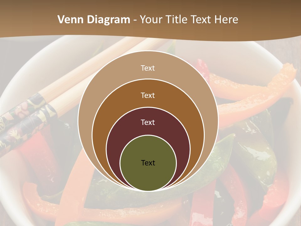 Yellow Fried Bowl PowerPoint Template