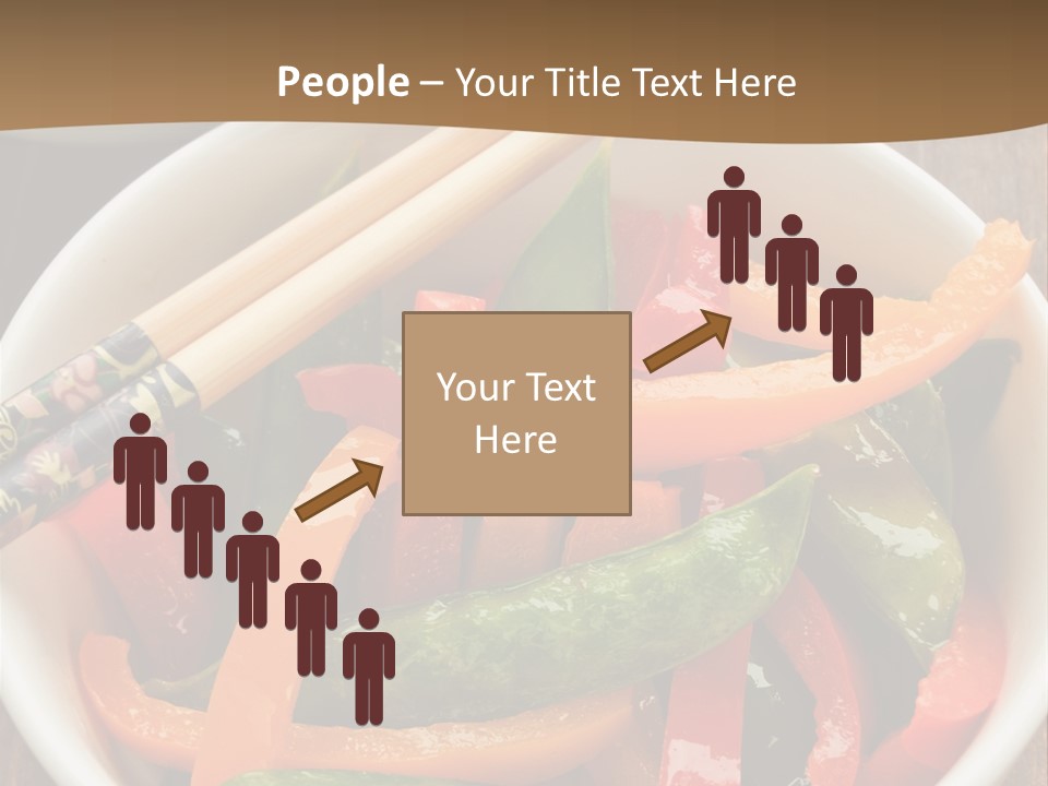 Yellow Fried Bowl PowerPoint Template