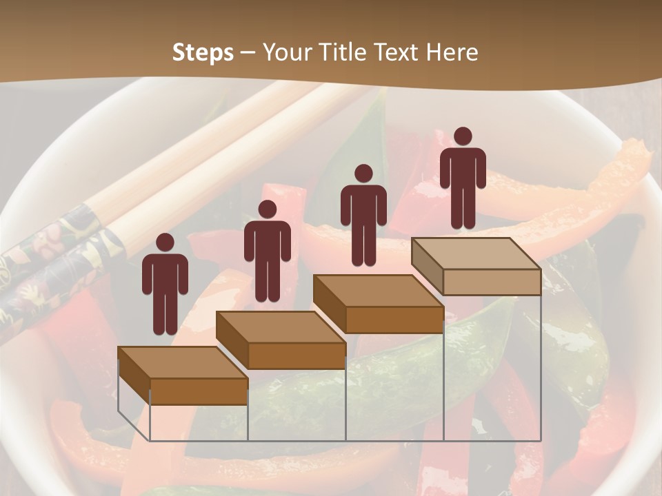 Yellow Fried Bowl PowerPoint Template