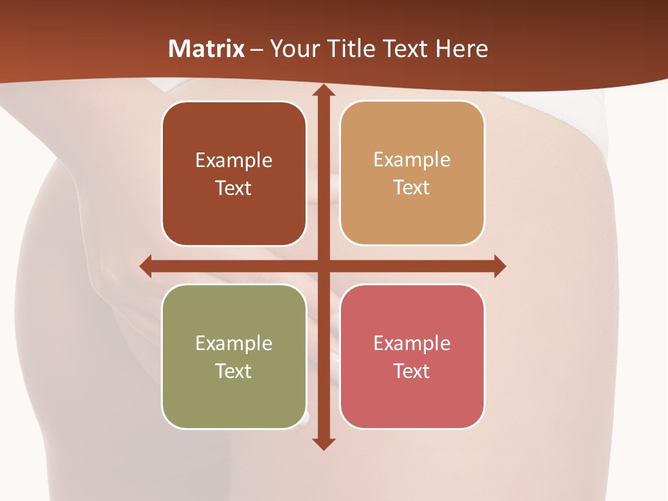 Weight Fitness Sensual PowerPoint Template