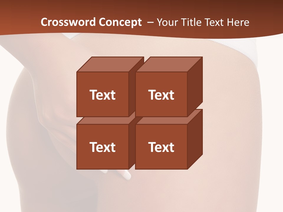 Weight Fitness Sensual PowerPoint Template