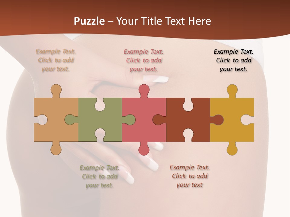 Weight Fitness Sensual PowerPoint Template