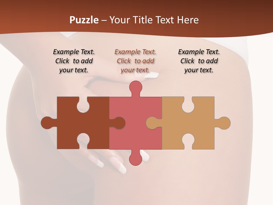 Weight Fitness Sensual PowerPoint Template