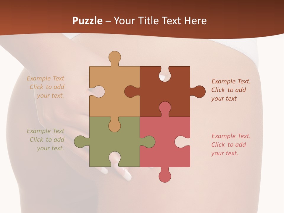 Weight Fitness Sensual PowerPoint Template