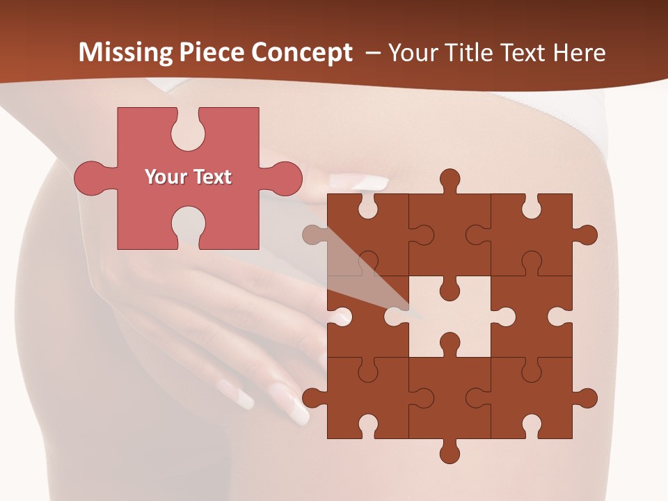 Weight Fitness Sensual PowerPoint Template