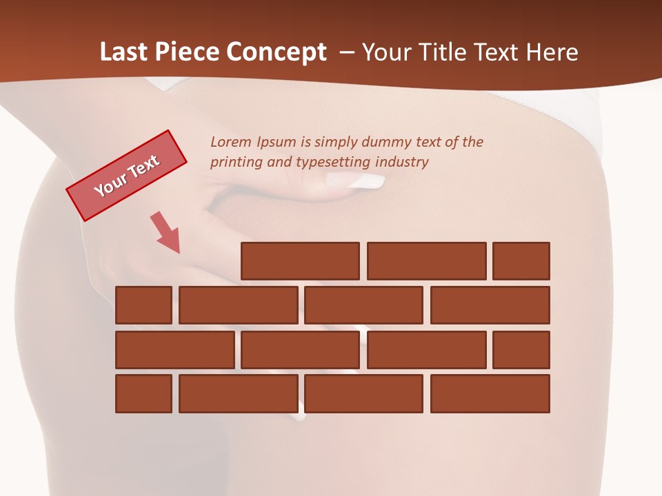 Weight Fitness Sensual PowerPoint Template