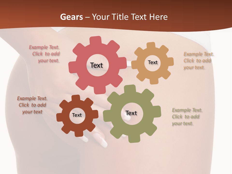 Weight Fitness Sensual PowerPoint Template