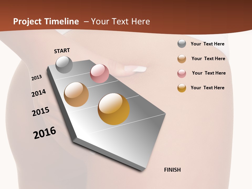 Weight Fitness Sensual PowerPoint Template