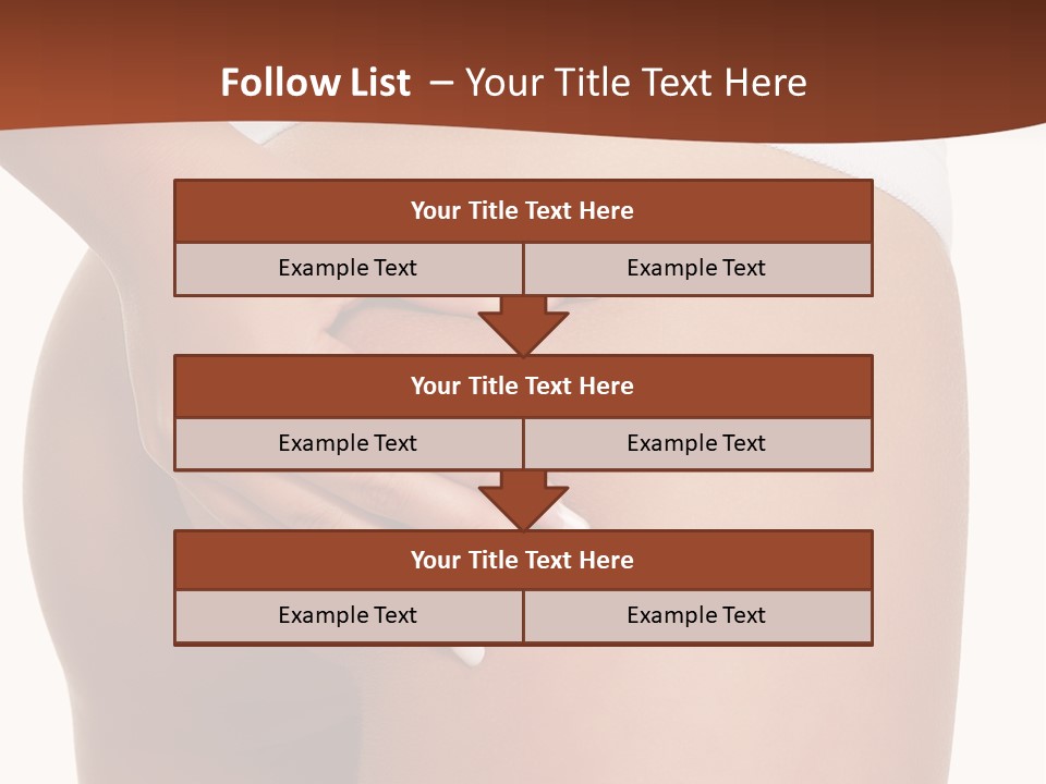 Weight Fitness Sensual PowerPoint Template
