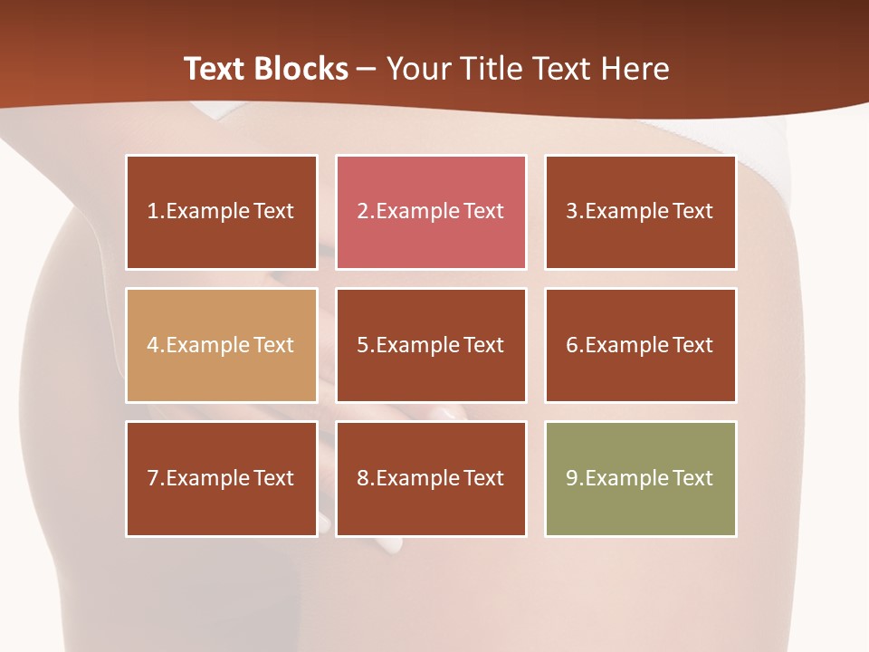 Weight Fitness Sensual PowerPoint Template