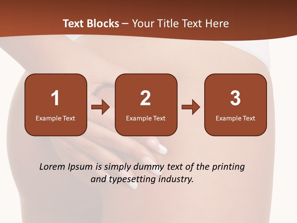 Weight Fitness Sensual PowerPoint Template