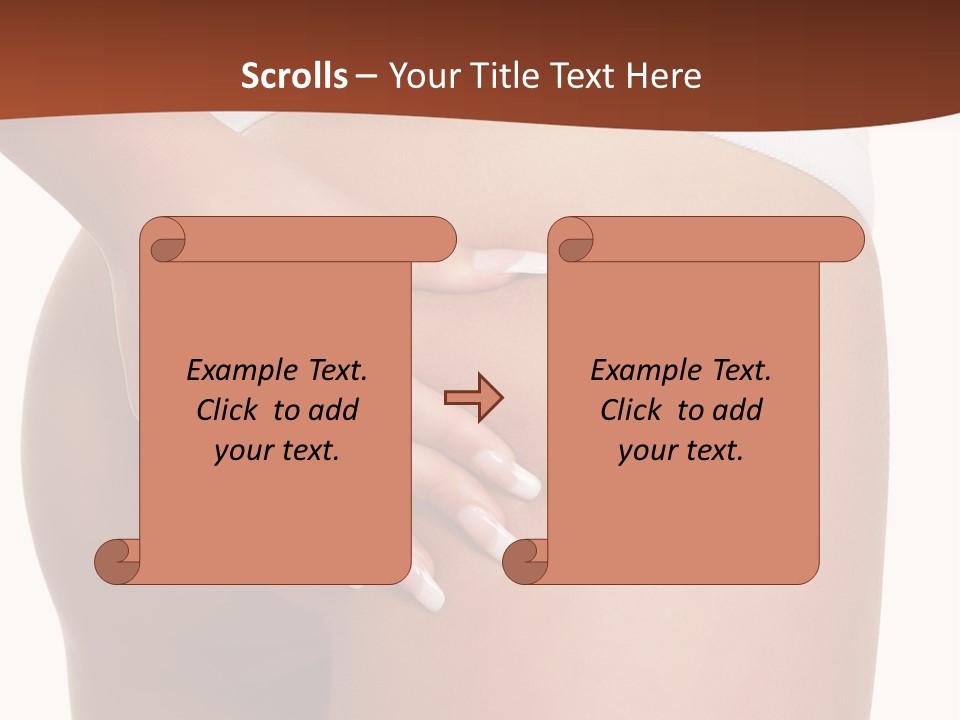 Weight Fitness Sensual PowerPoint Template