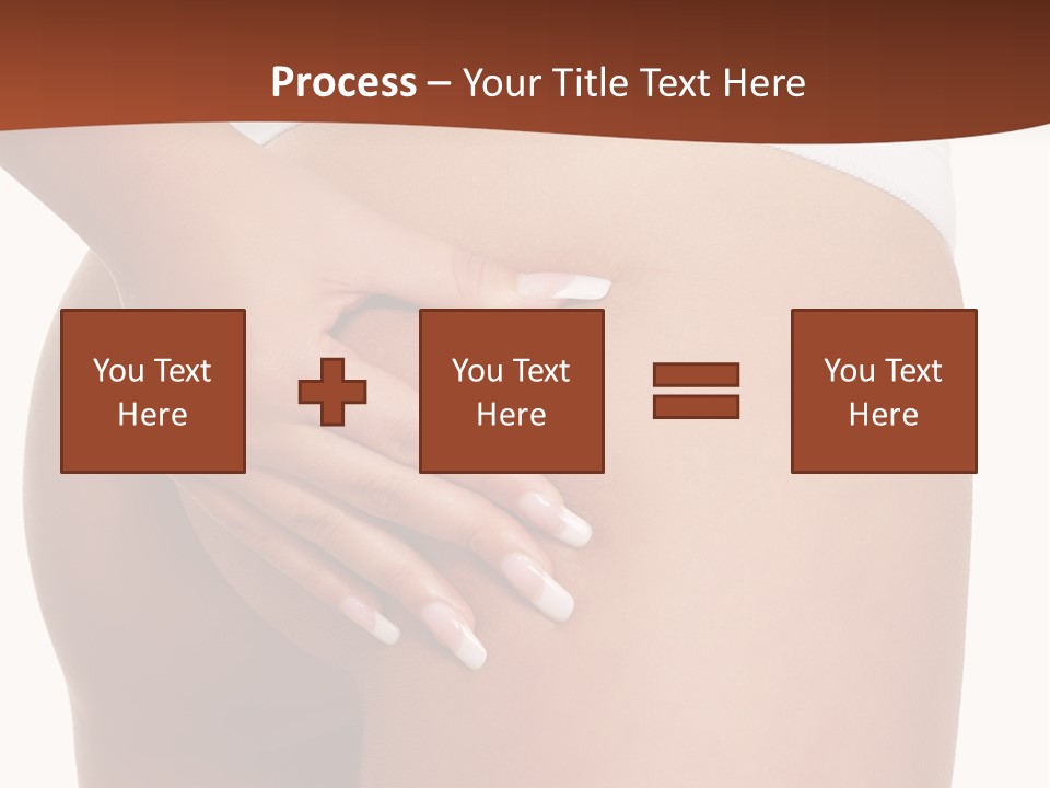 Weight Fitness Sensual PowerPoint Template