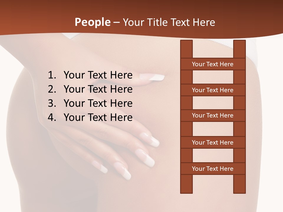 Weight Fitness Sensual PowerPoint Template