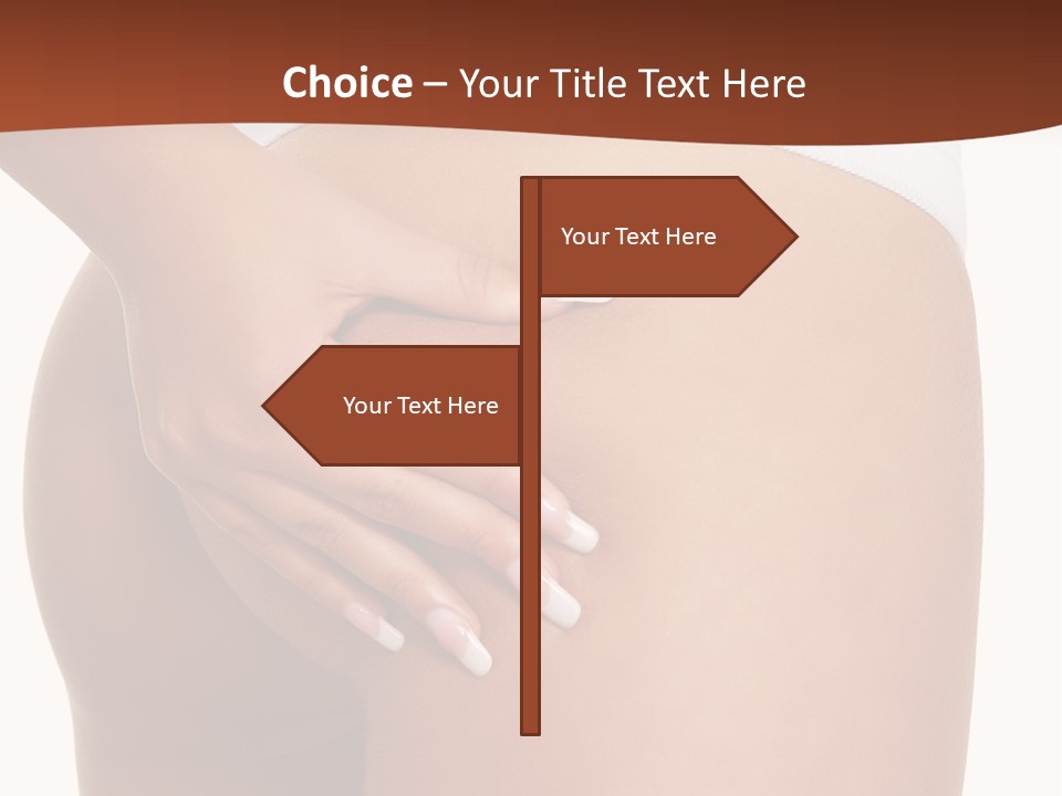 Weight Fitness Sensual PowerPoint Template