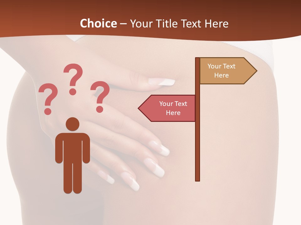 Weight Fitness Sensual PowerPoint Template