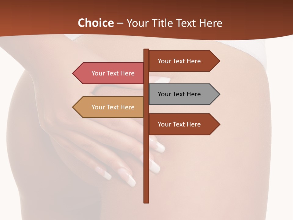 Weight Fitness Sensual PowerPoint Template