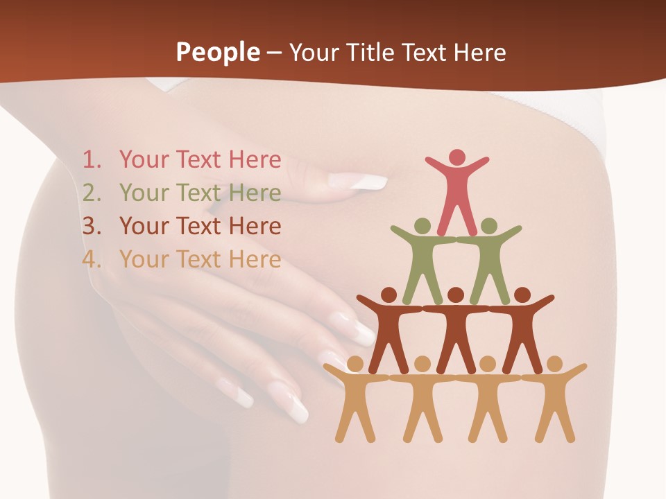 Weight Fitness Sensual PowerPoint Template