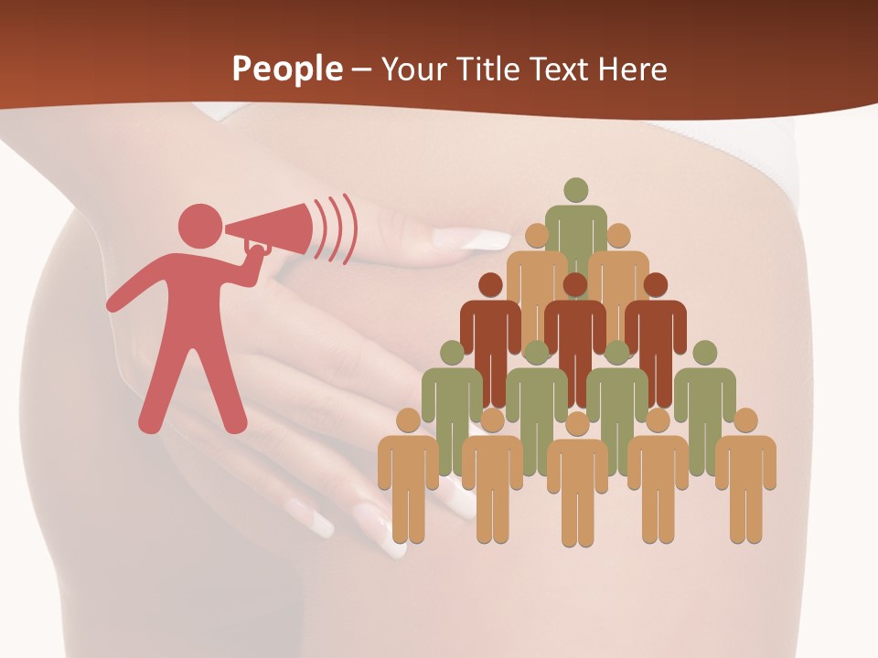 Weight Fitness Sensual PowerPoint Template