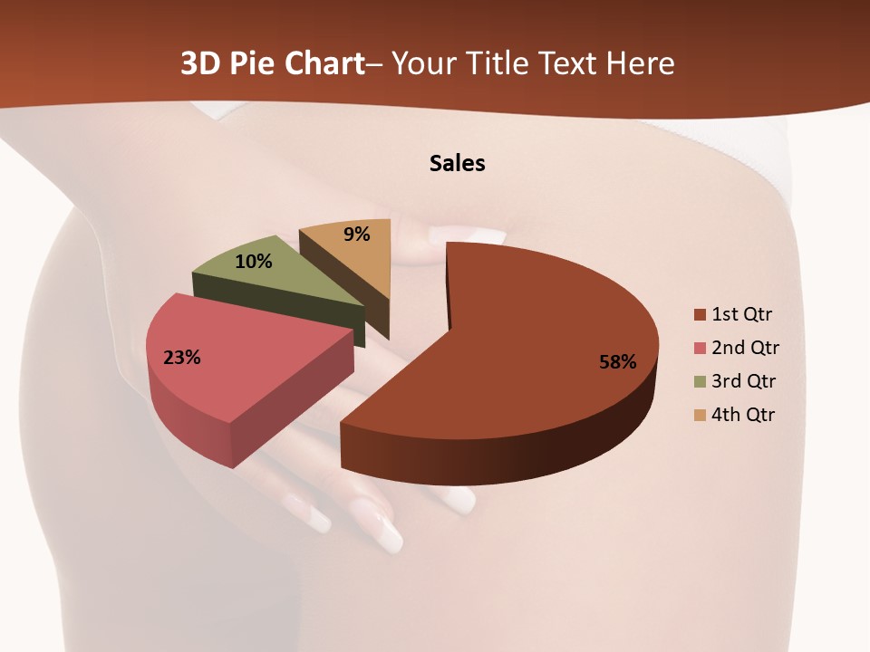 Weight Fitness Sensual PowerPoint Template