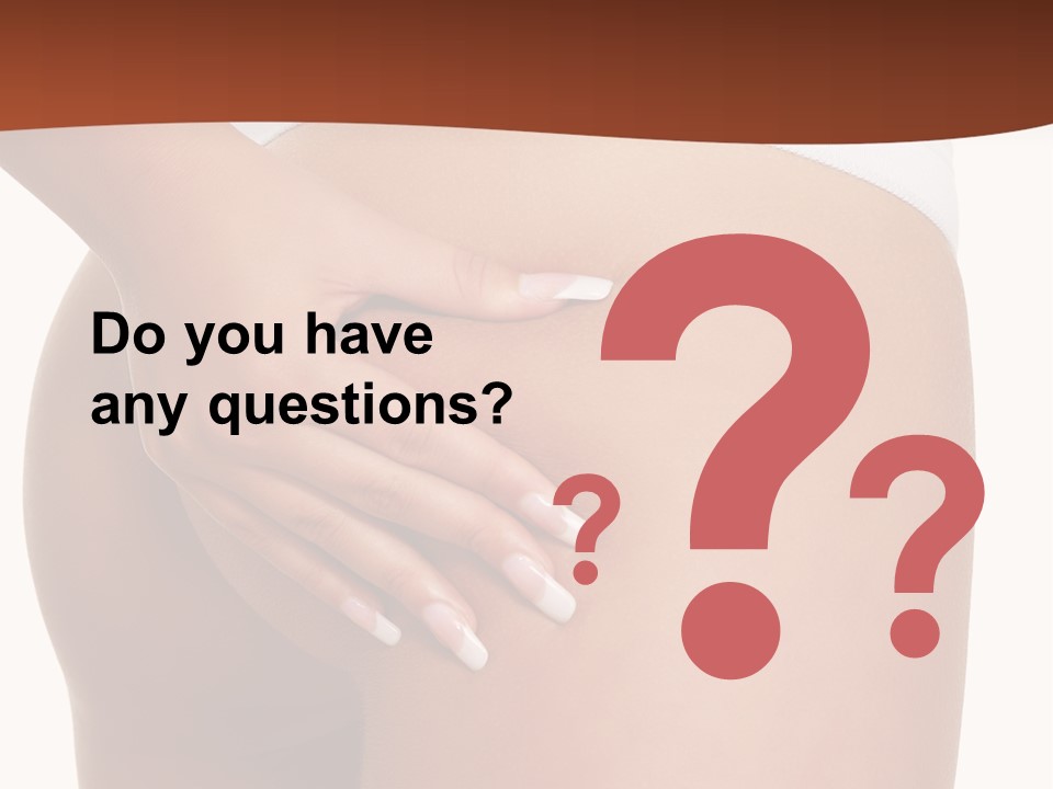 Weight Fitness Sensual PowerPoint Template