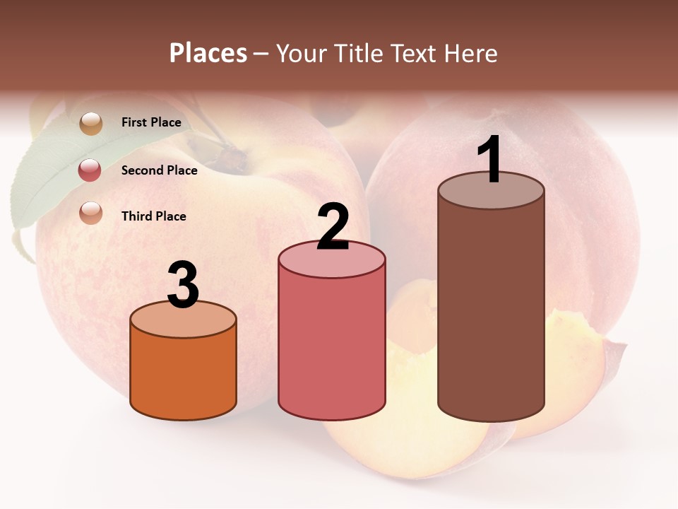 Close Up Fruit Juicy PowerPoint Template