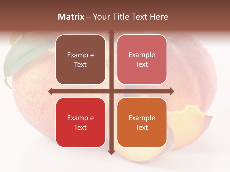 Close Up Fruit Juicy PowerPoint Template