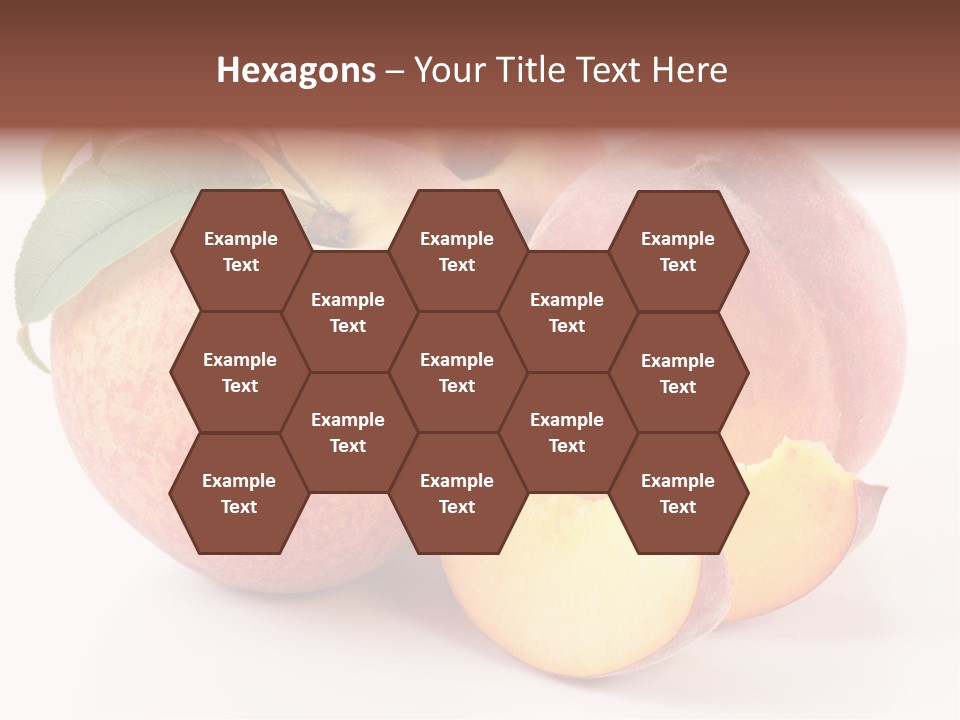 Close Up Fruit Juicy PowerPoint Template