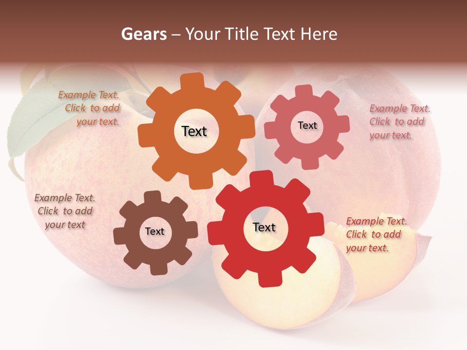 Close Up Fruit Juicy PowerPoint Template