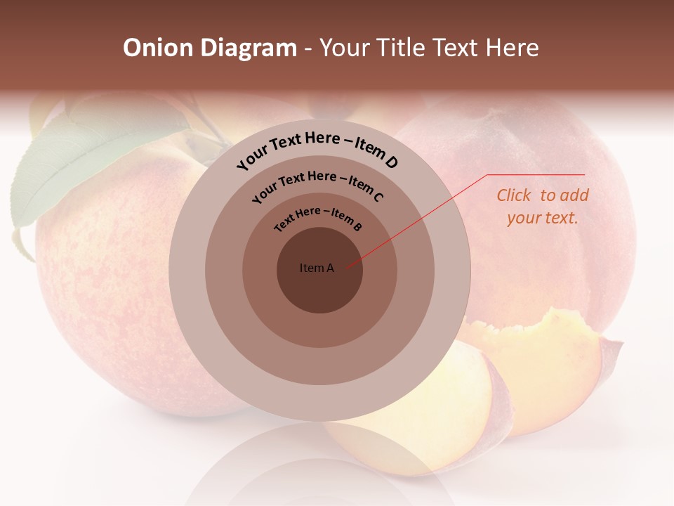 Close Up Fruit Juicy PowerPoint Template