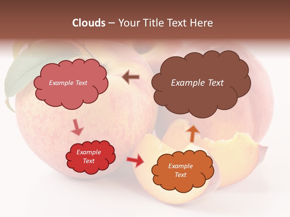 Close Up Fruit Juicy PowerPoint Template