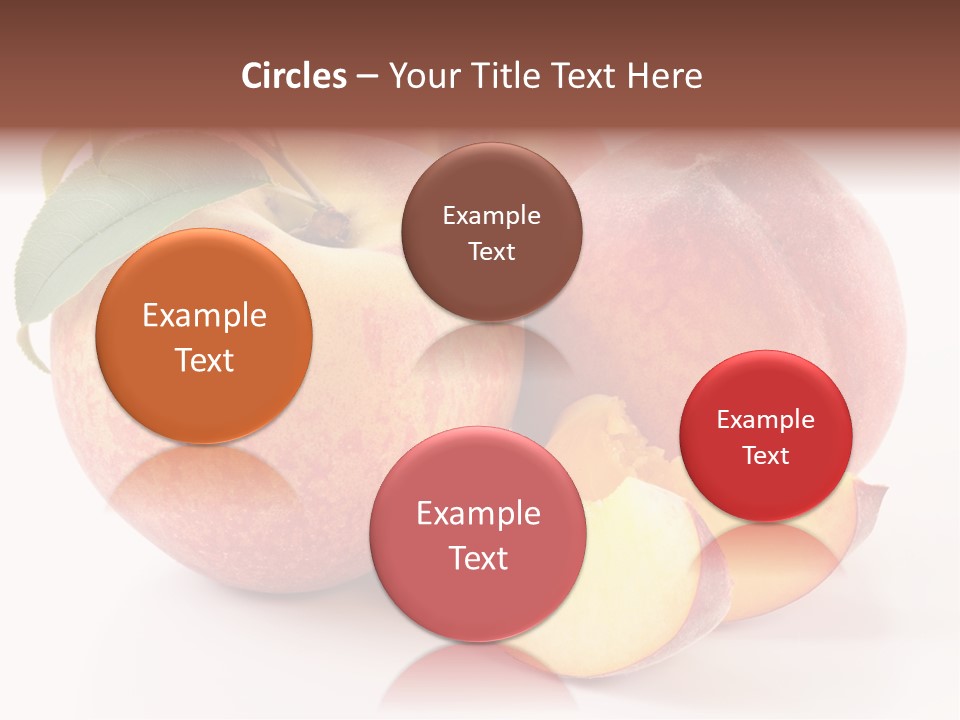 Close Up Fruit Juicy PowerPoint Template