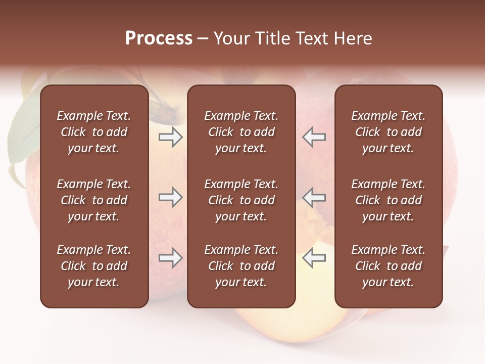 Close Up Fruit Juicy PowerPoint Template