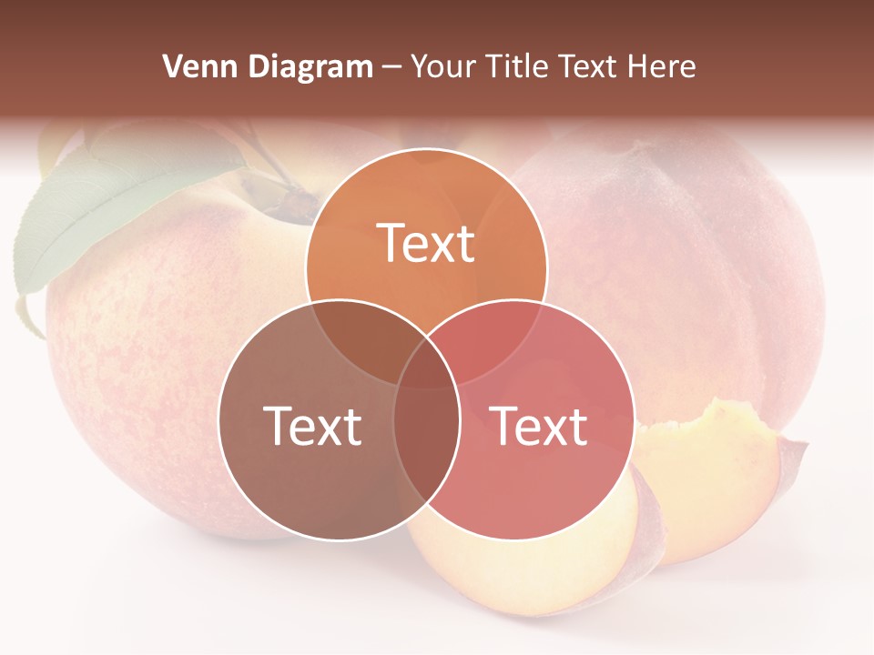 Close Up Fruit Juicy PowerPoint Template