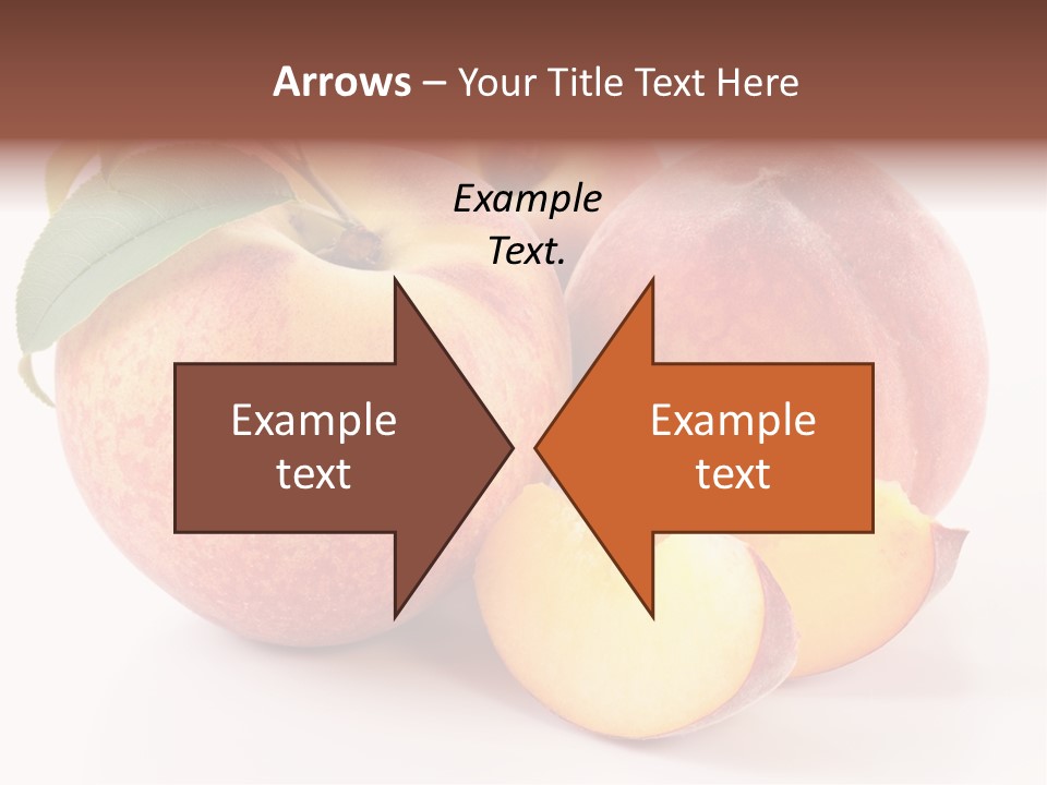 Close Up Fruit Juicy PowerPoint Template