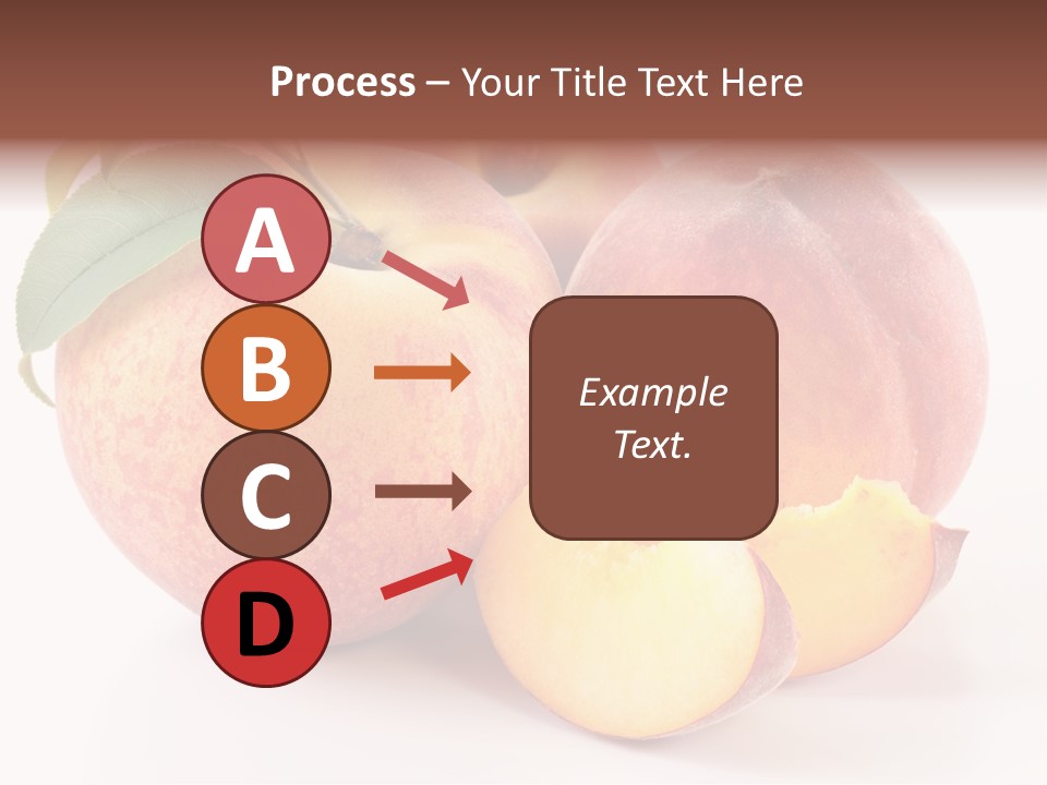 Close Up Fruit Juicy PowerPoint Template
