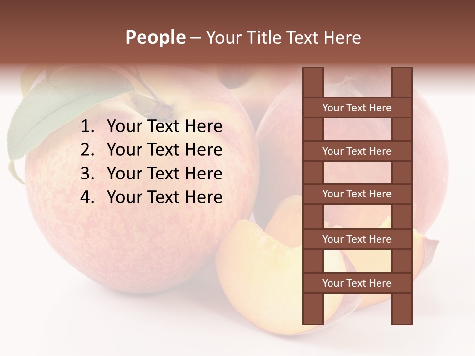 Close Up Fruit Juicy PowerPoint Template