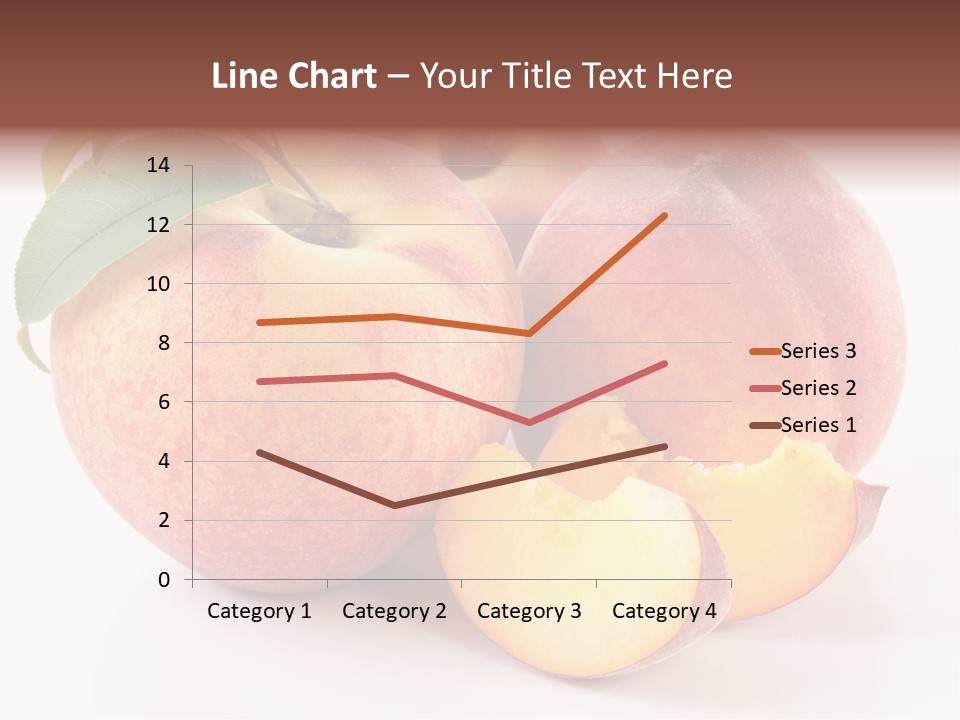 Close Up Fruit Juicy PowerPoint Template
