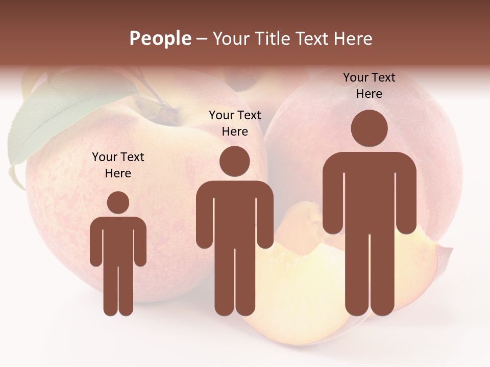 Close Up Fruit Juicy PowerPoint Template