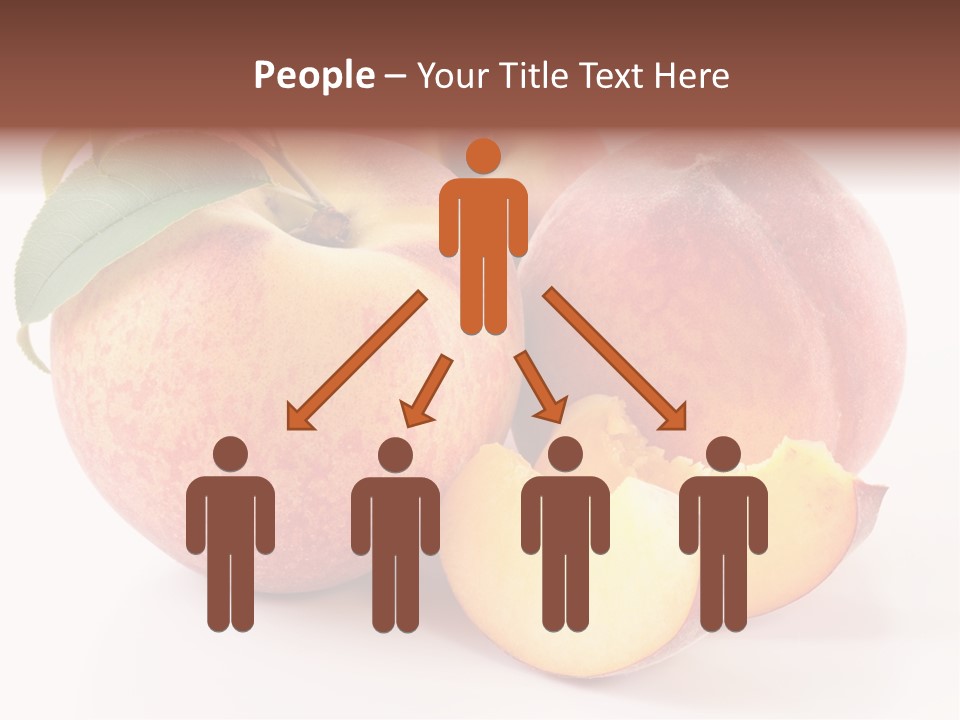 Close Up Fruit Juicy PowerPoint Template